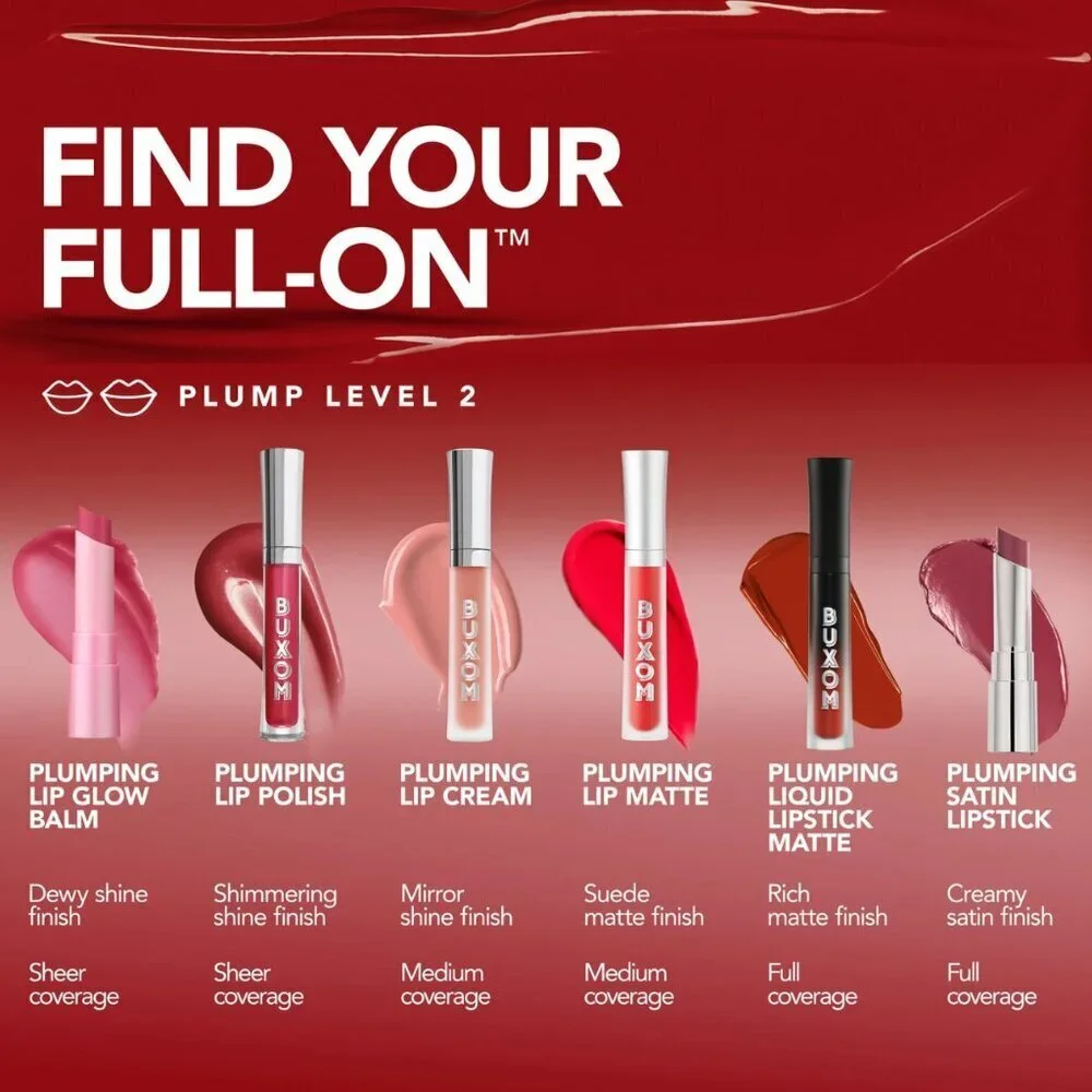 NIB Buxom Full-On Plumping Matte Liquid Lipstick in Angel Baby Nude Pink